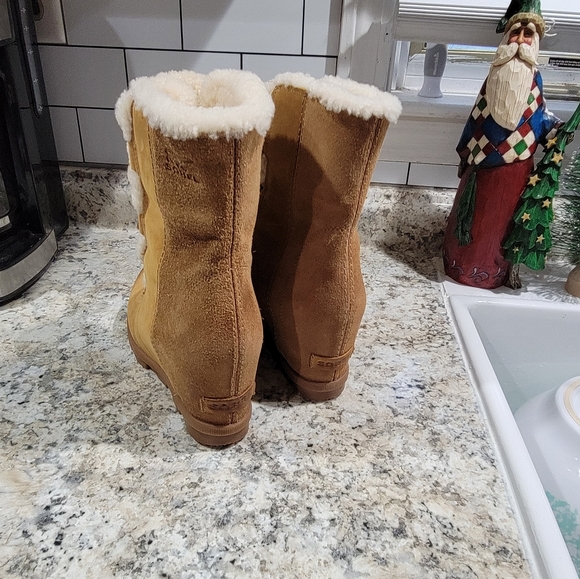 Sorel Shearling Joan of Arctic Wedge II - Picture 13 of 15